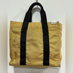 Tumi Mini Canvas Tote Lunch Bag Vintage RARE